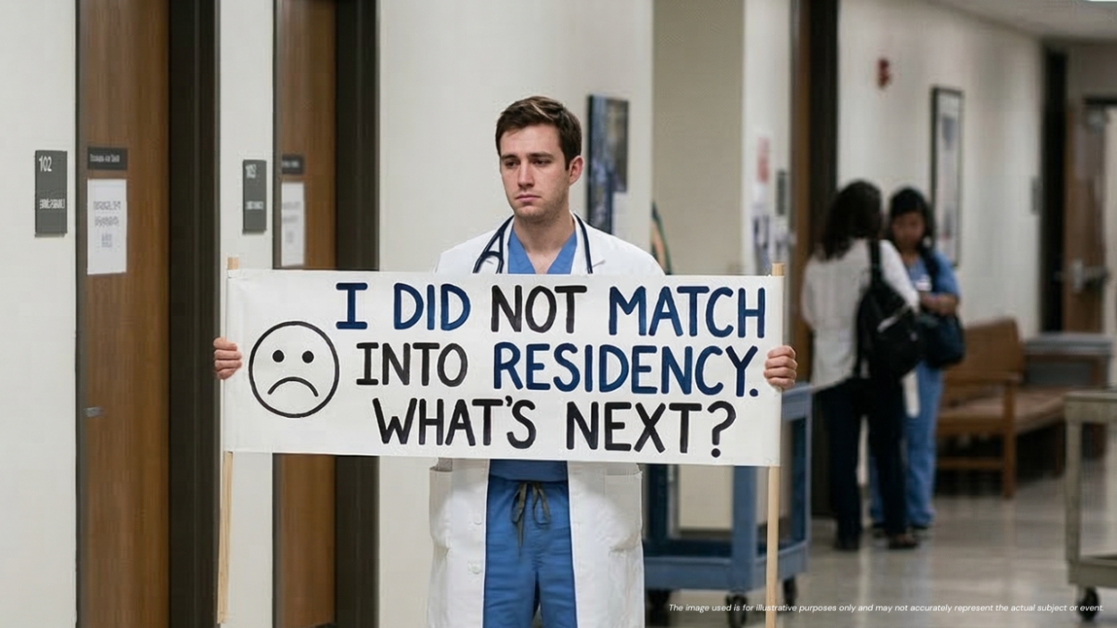 I did not match into residency.