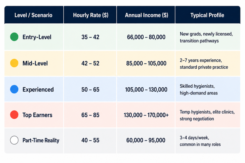 dental hygienist salary Virginia