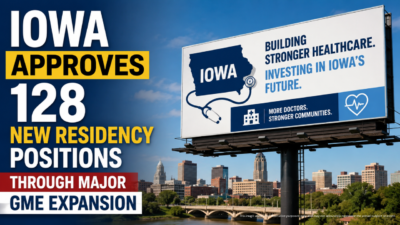 Iowa approves 128 new residency positions