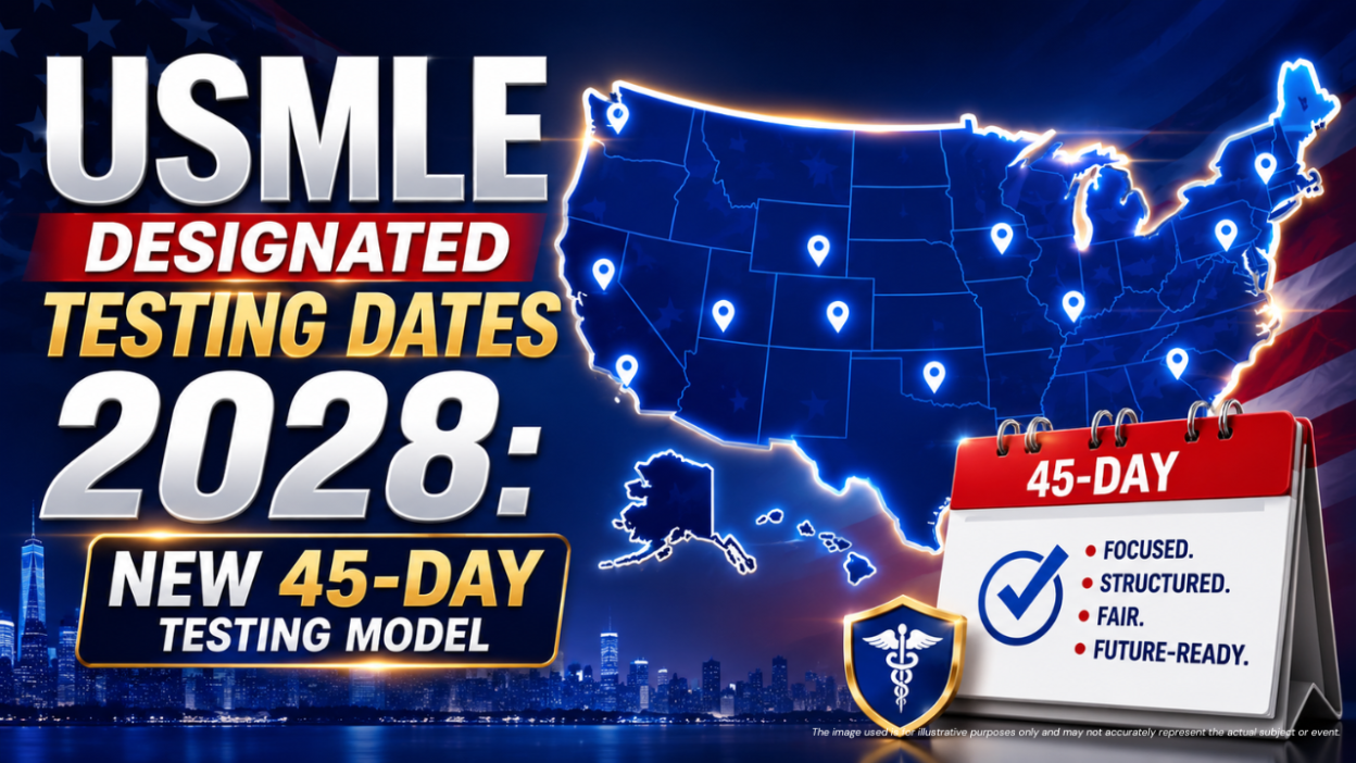 USMLE Designated Testing Dates 2028
